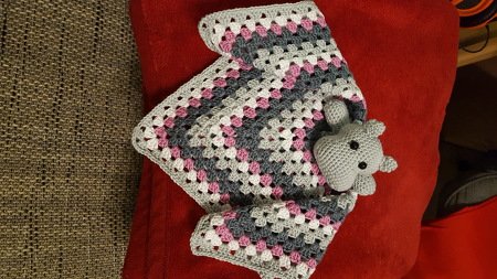 Häkelanleitung - Hipposchnuffeltuch