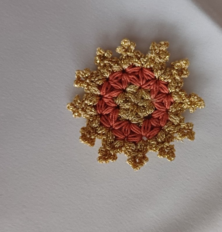 Snowflake "Lumina" in 2 Sizes - Crochet Pattern