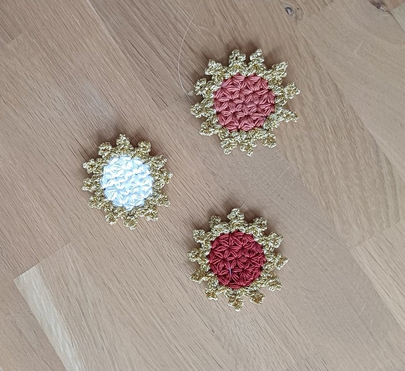 Snowflake &quot;Lumina&quot; in 2 Sizes - Crochet Pattern