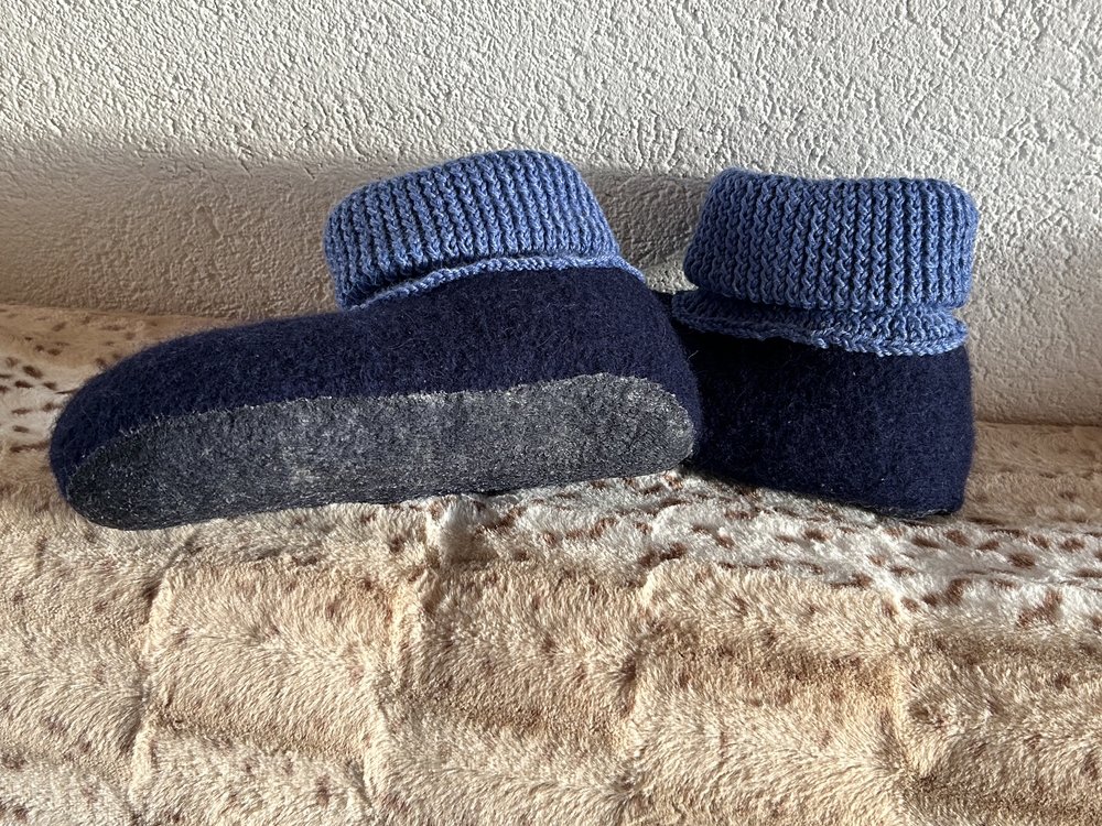 Felt boots / slippers with turtleneck - all sizes