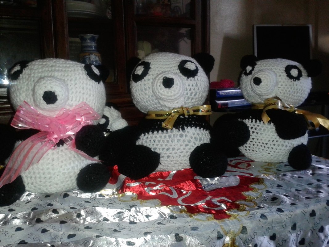Little Panda Amigurumi Crochet Pattern - Free