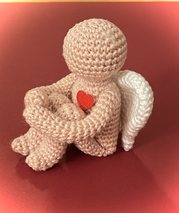 Ein kleiner Schutzengel für meine kranke Schwester ❤️ Tolle Anleitung, einfach nachzuarbeiten und auch für Anfänger geeignet