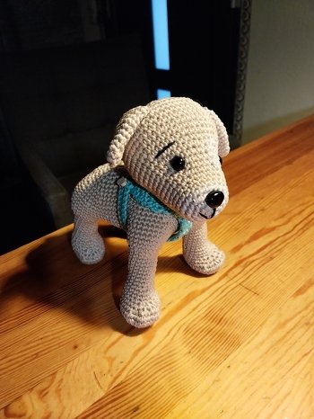 Eine hervorragende Anleitung !!! Hat viel Spaß gemacht den kleinen Hund nachzuarbeiten 😃