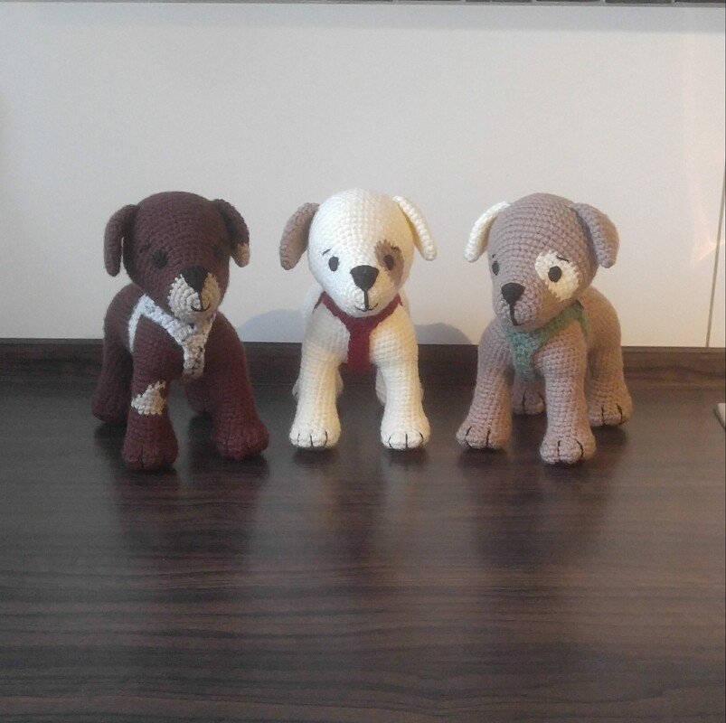 Häkelanleitung Welpe Tara