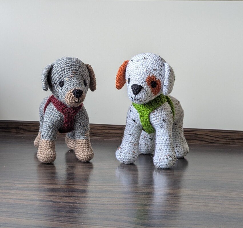 Häkelanleitung Welpe Tara