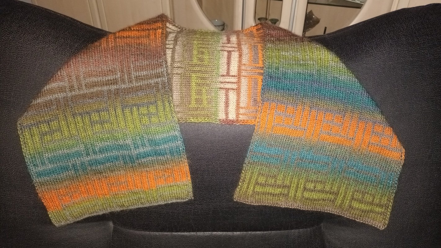 Schal Grafik-Art - Double-Face