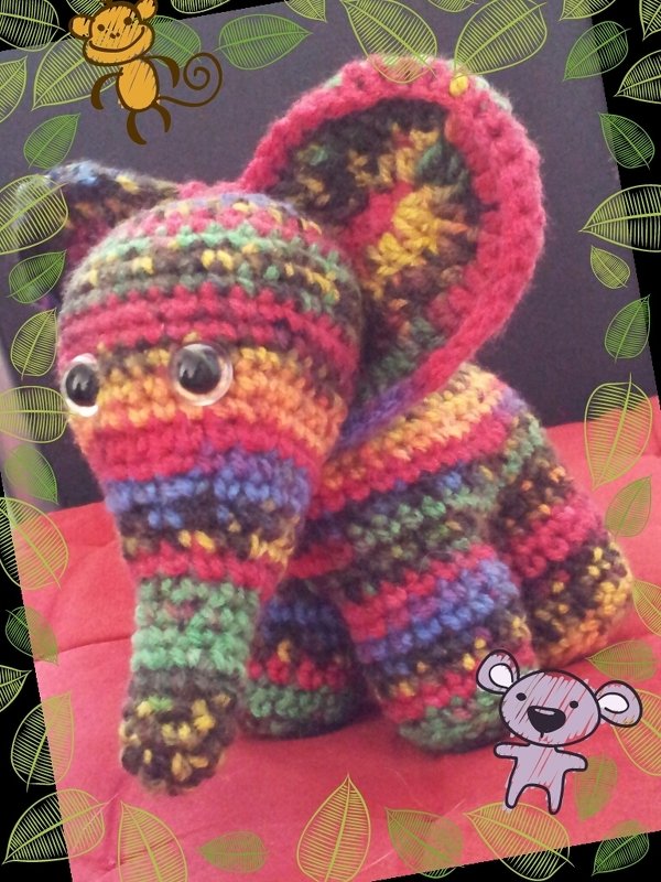 Häkelanleitung - Amigurumi Elefant - BabyFant