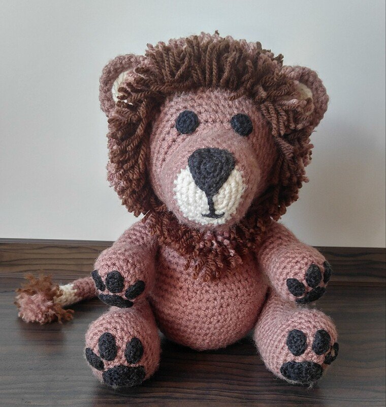 Häkelanleitung - Löwe