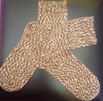 Noch eine Socke für den #Sockenweltrekord  fertig Gr 41 aus Opal Wolle