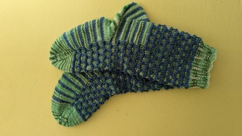 aus 4-fädiger Sockenwolle gestrickt.
#Sockenweltrekord