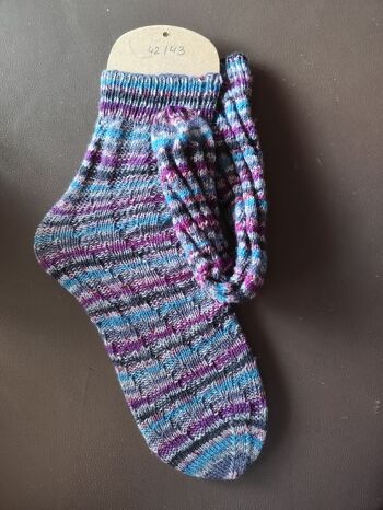 Dieses Mal wurden es Spiralsocken
#Sockenweltrekord