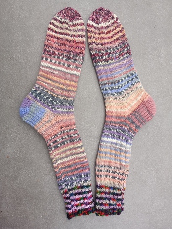 6fach, Reste, Gr. 43
#Sockenweltrekord