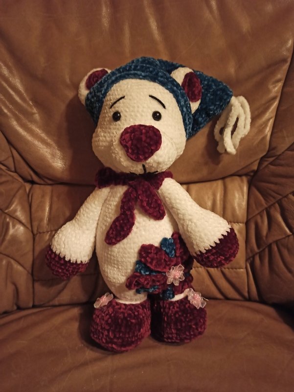 Häkelanleitung / Amigurumi / Eisbär