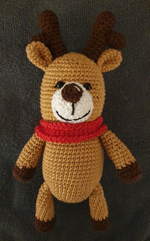 Häkelanleitung Rentier Miki - PDF Datei