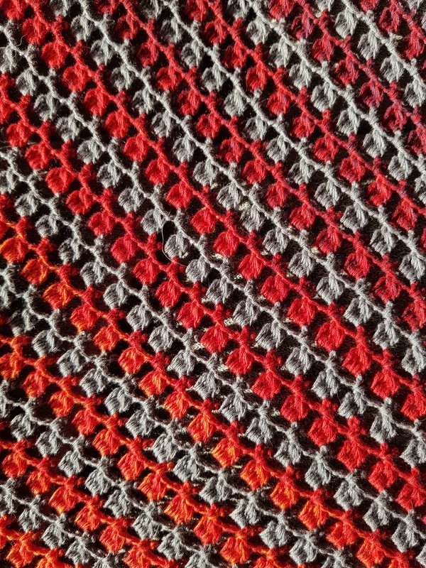 Anleitung für ein Pünkelchen Dreieckstuch/Stola