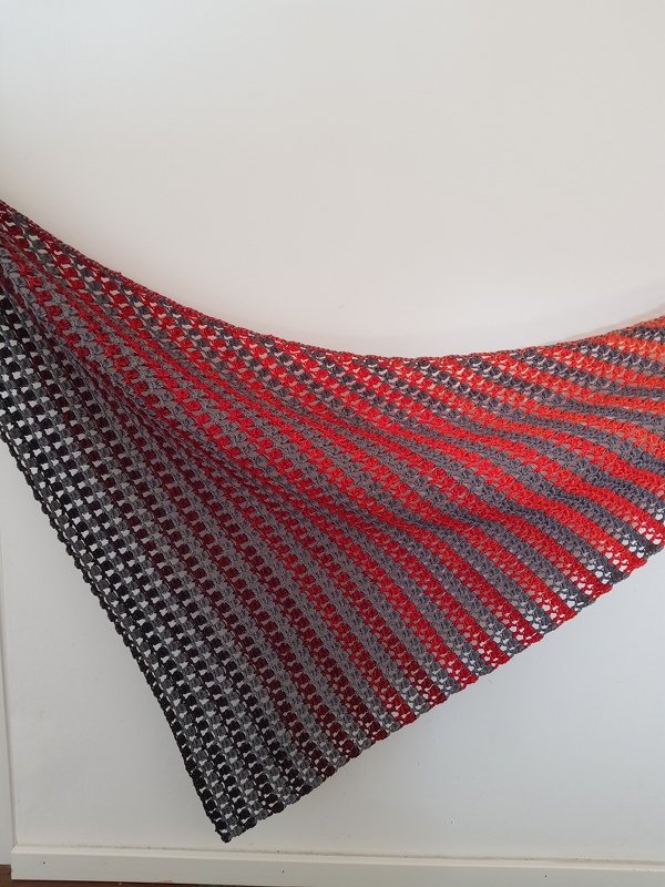 Anleitung für ein Pünkelchen Dreieckstuch/Stola