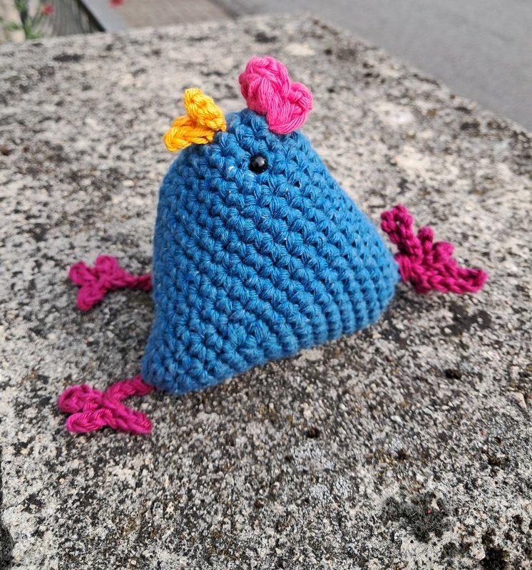 &quot;Sweet Big Chicks&quot; - Häkelanleitung für Hühner zum Knuddeln