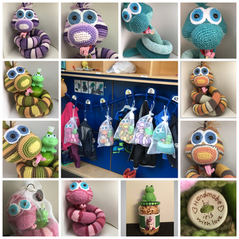 It was very easy to follow. I made this as a birthday gift to hand out in my daughter's class. Thank you for this super cute snake.