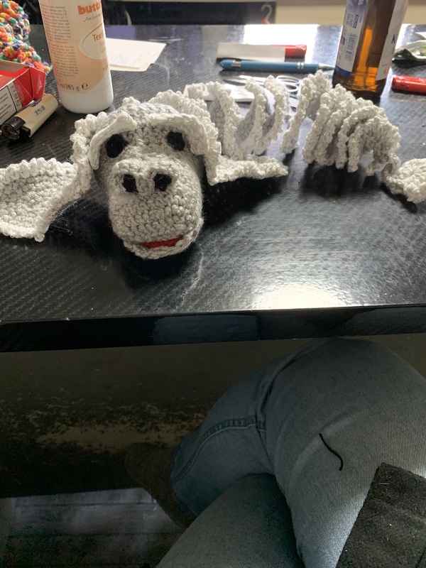 Häkelanleitung Glückswürmchen "Glücksdrache"