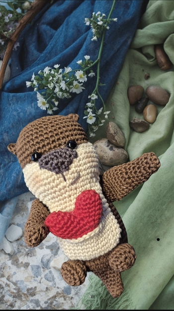 #Otter Emil #Amigurumi #Tiere
Eine gute Anleitung die leicht umzusetzen ist mit einem schönen Ergebnis.