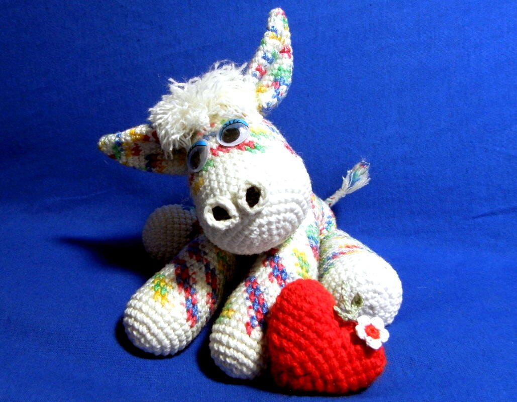 Knuffelesel - Amigurumi Isel Häkelanleitung