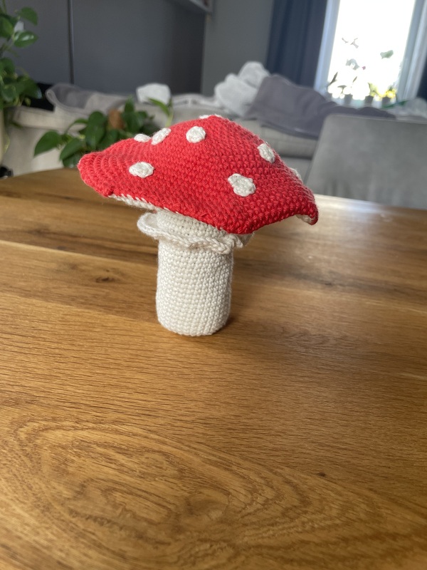 Fliegenpilz Häkelanleitung