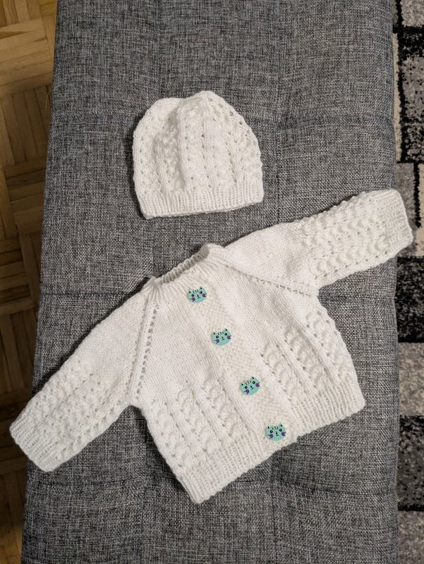 Premature Baby Jacket Knitting Pattern