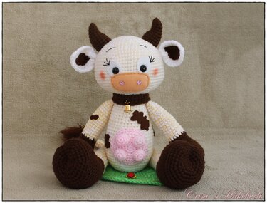 Häkelanleitung ++ Matilda die Kuh ++