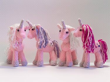 Einhorn Dreamy Häkelanleitung