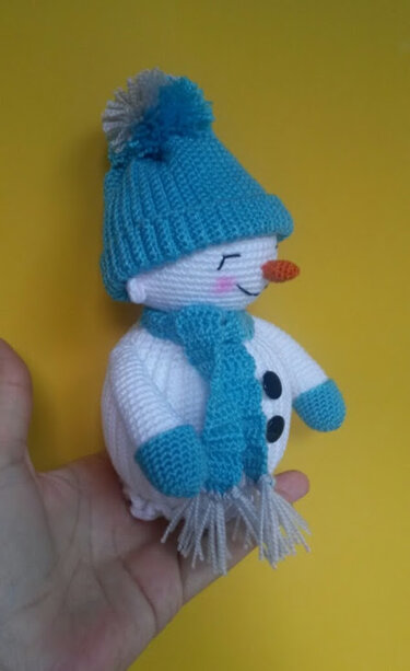 Amigurumi Schneemann - Häkeln