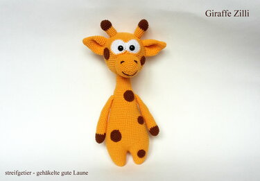 Häkelanleitung Giraffe Zilli