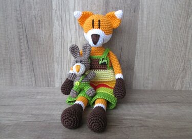 Häkelanleitung Friedrich Fuchs