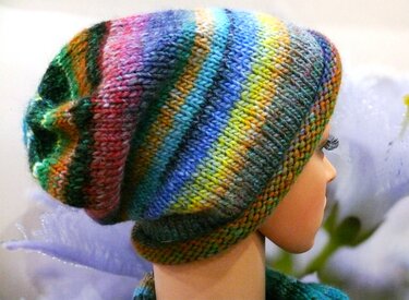 Gestrickte Beanie Azteca - Stricken