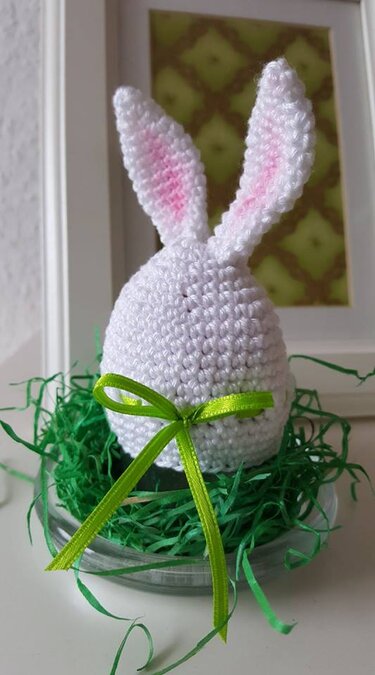 Münster Bunny Eierwärmer - Häkeln