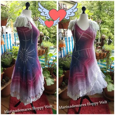 Sternenkleid "Castor Prinzessin" - Häkeln