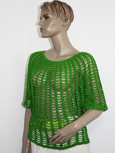 Häkelanleitung Luftiges Sommer Shirt