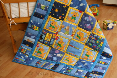 Nähanleitung für eine schöne Babydecke