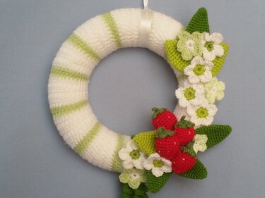 Häkelanleitung Türkranz / Türdeko