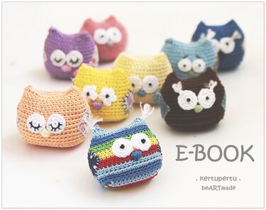 Eule / Schlüsselanhänger - Häkelanleitung