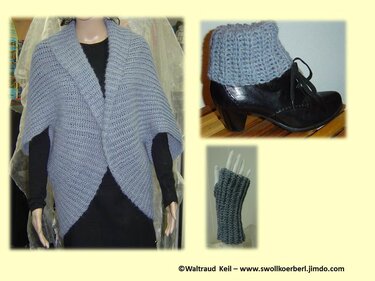 Seelenwärmer und Stulpen - gehäkelt wie gestrickt - einfach - Häkeln