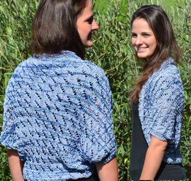 Seelenwärmer - Shrug - Ärmelschal gestrickt - Stricken