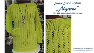Strick-Shirt/-Pulli "ALGARVE" - Stricken