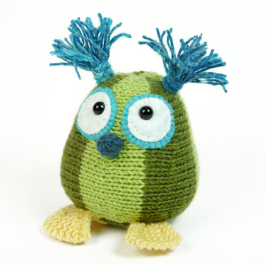 Mini Owls "The Stash Gobblers #03" knitting pattern