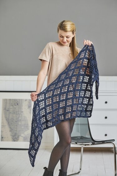 Tuch Sternschnuppe häkeln - Veronika Hug