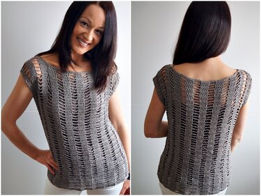 Häkelanleitung Top für Sommer