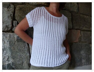 Grobmaschiger Lochstrickpulli, E-Book - Stricken