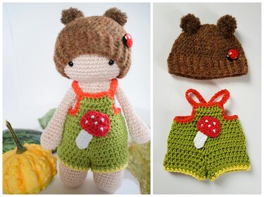 Häkelanleitung Tamituzi Kostüm Bruno 