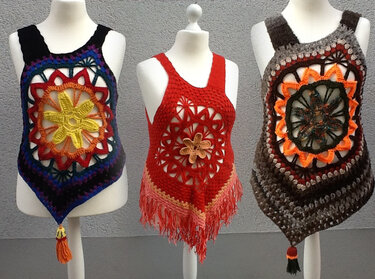 Shirt,Tunika „Summertime“  - Häkeln