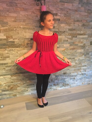 Häkelanleitung Kleid "Zauber"