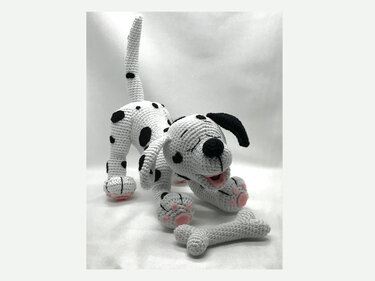 Diego, der Dalmatiner, Häkelanleitung